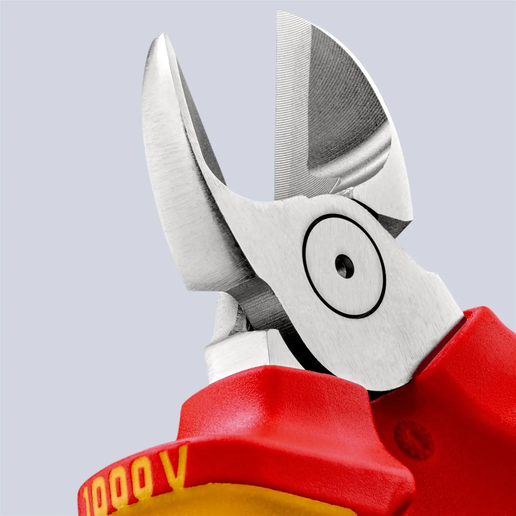 Knipex Diagonal Cutter Side Cutting Pliers 160mm Chrome VDE Insulated 1000V with Tether Point 70 06 160 T 