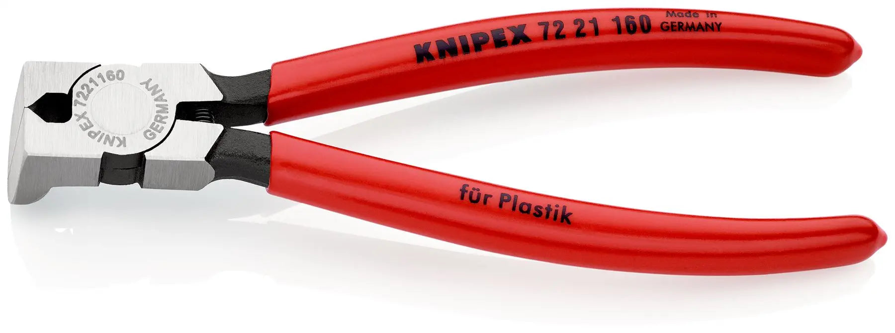 Knipex Diagonal Side Cutters for Plastics 160mm 85° Cutting Pliers Grips 72 21 160 