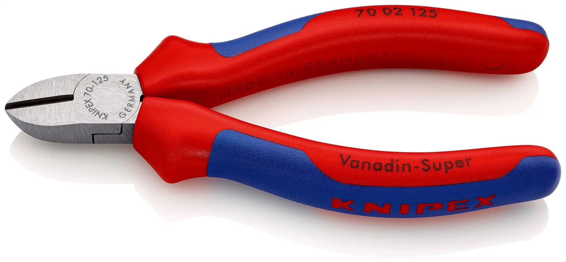 Knipex Diagonal Side Cutting Pliers 125mm Multi Component Grips 70 02 125 