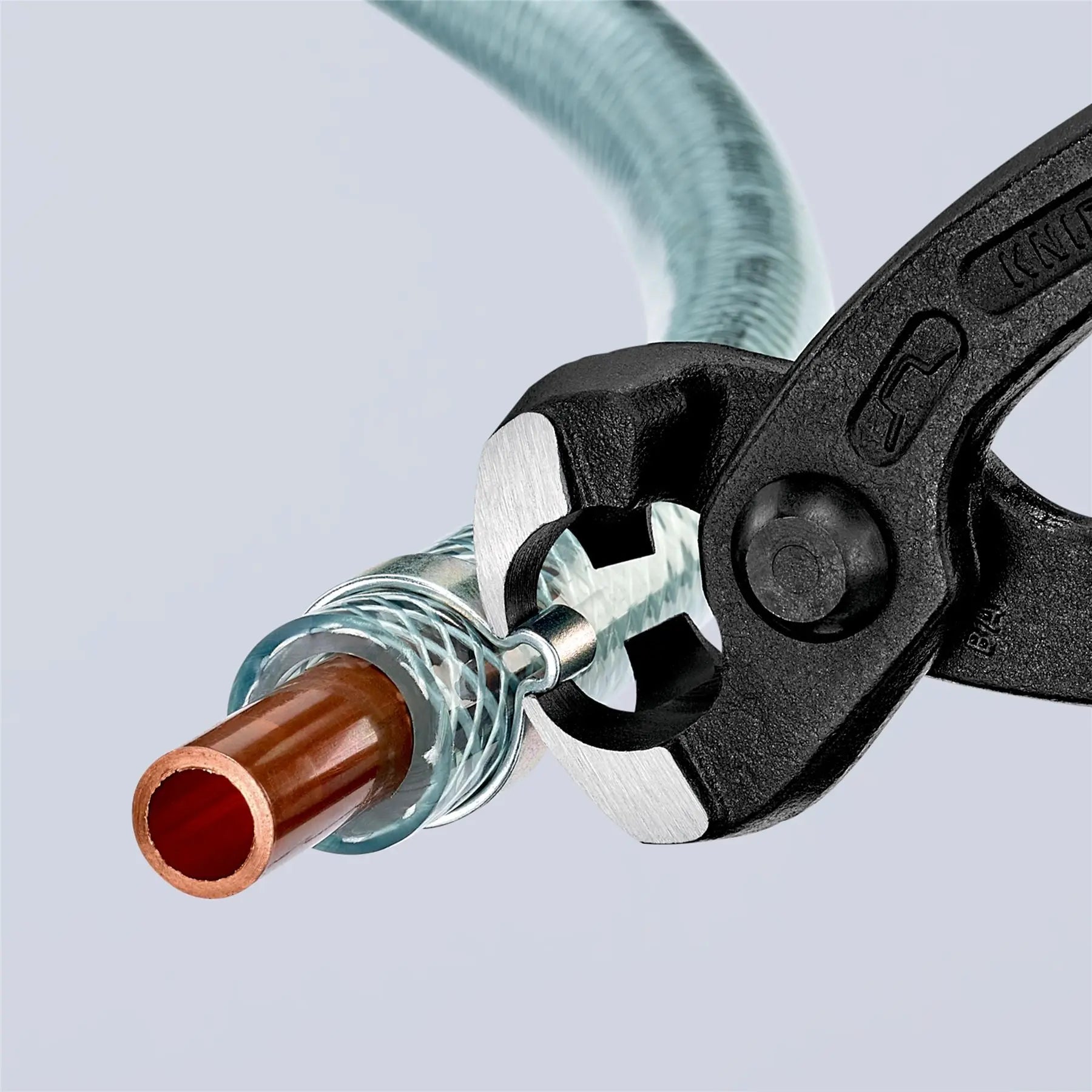 Knipex Ear Type Clip Clamp Pliers 220mm 1 Ear and 2 Ear Clamps 10 99 I220 