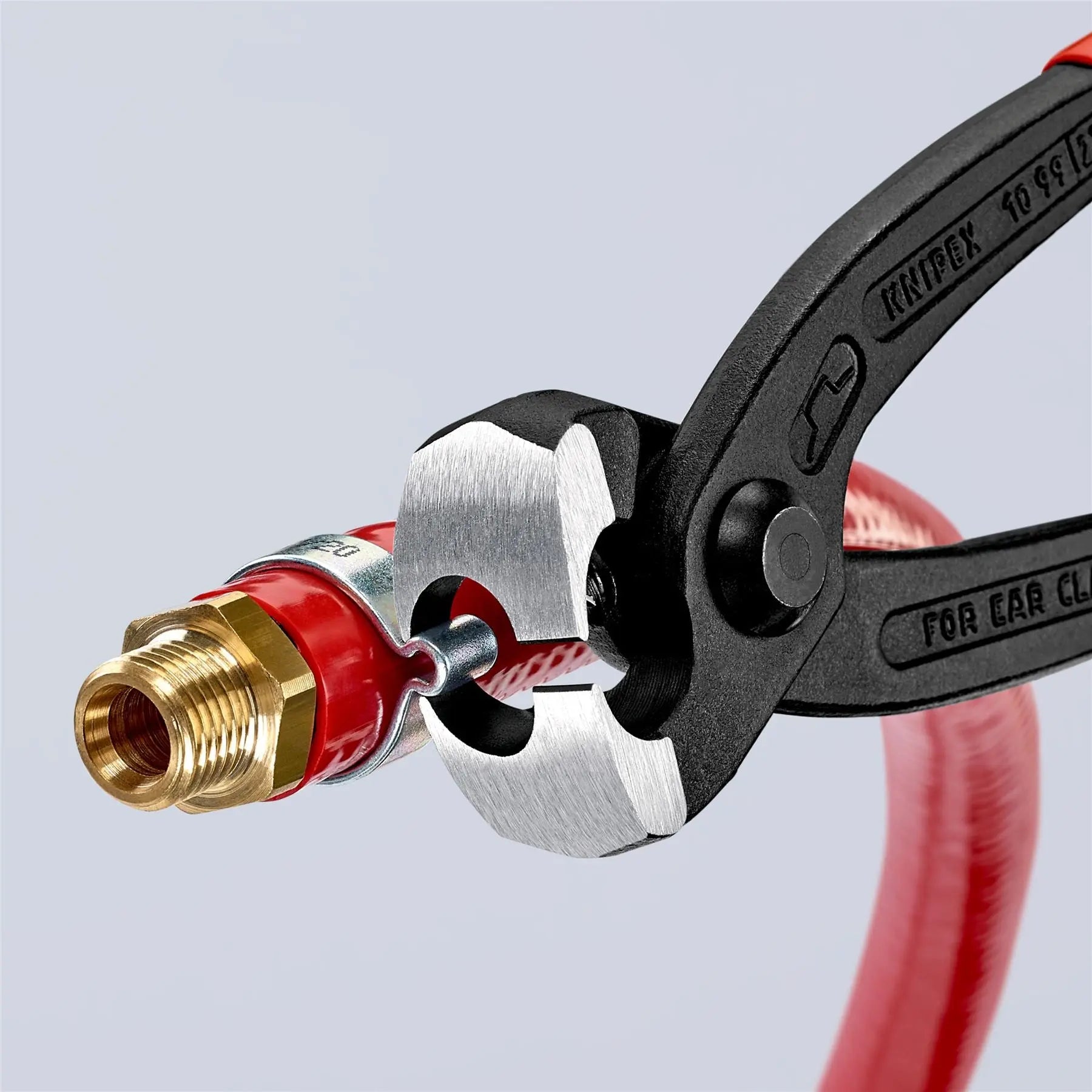 Knipex Ear Type Clip Clamp Pliers 220mm 1 Ear and 2 Ear Clamps 10 99 I220 