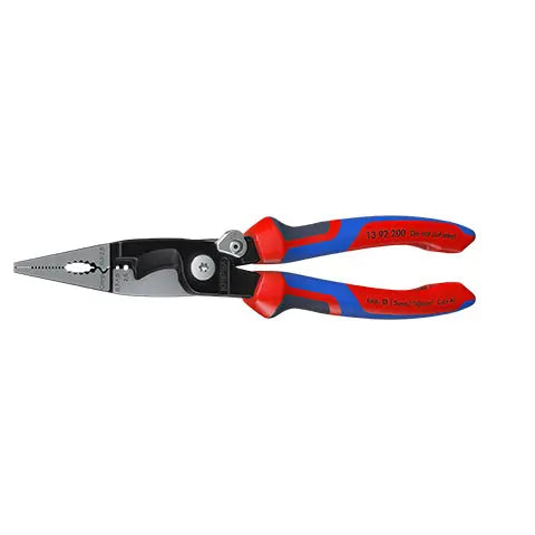 Knipex Electrical Installation Pliers with Multi Component Grips 200mm 13 92 200  White Rose Tools