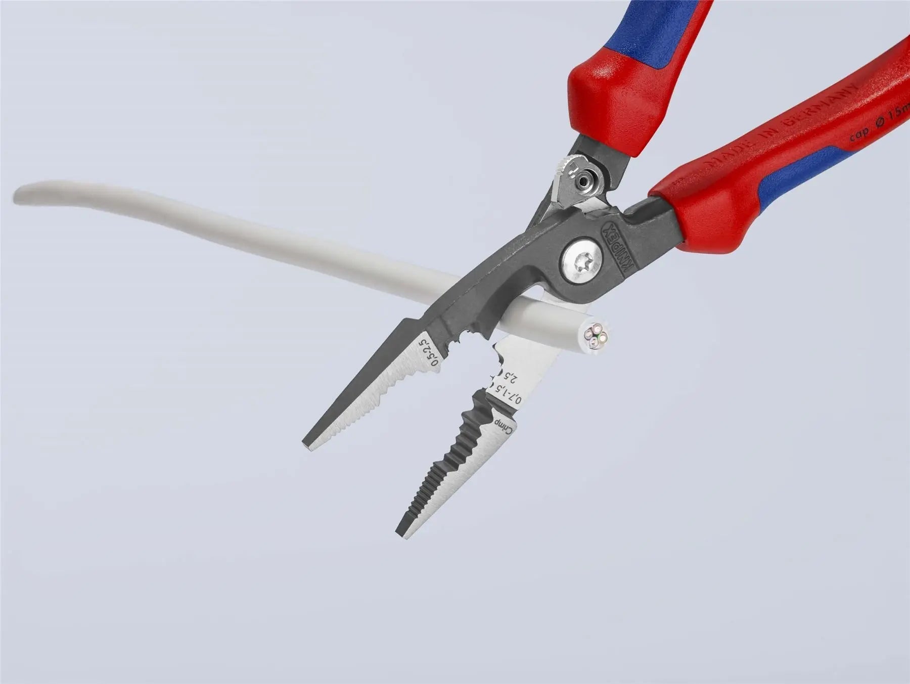 Knipex Electrical Installation Pliers with Multi Component Grips 200mm 13 92 200 