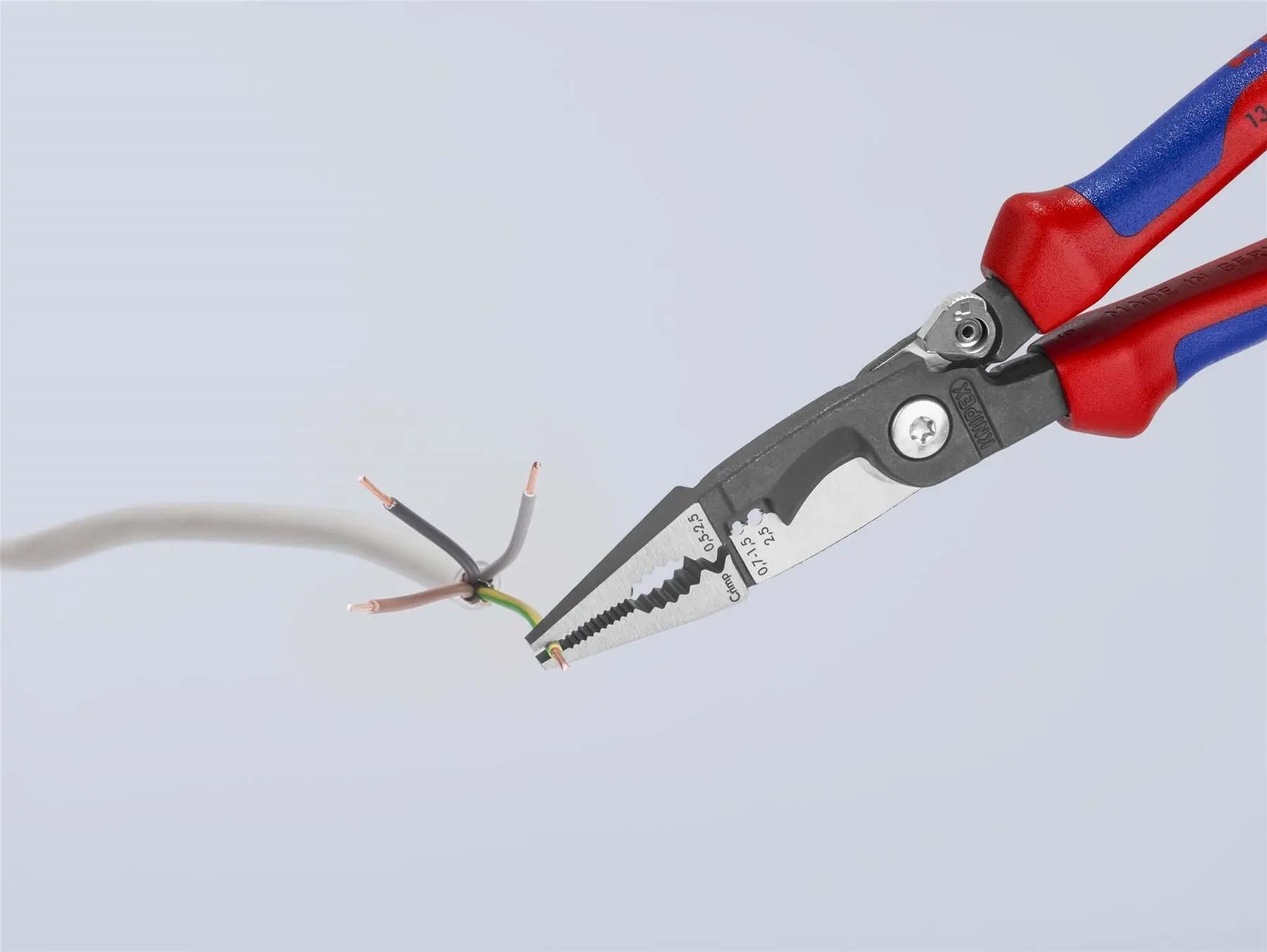 Knipex Electrical Installation Pliers with Multi Component Grips 200mm 13 92 200 