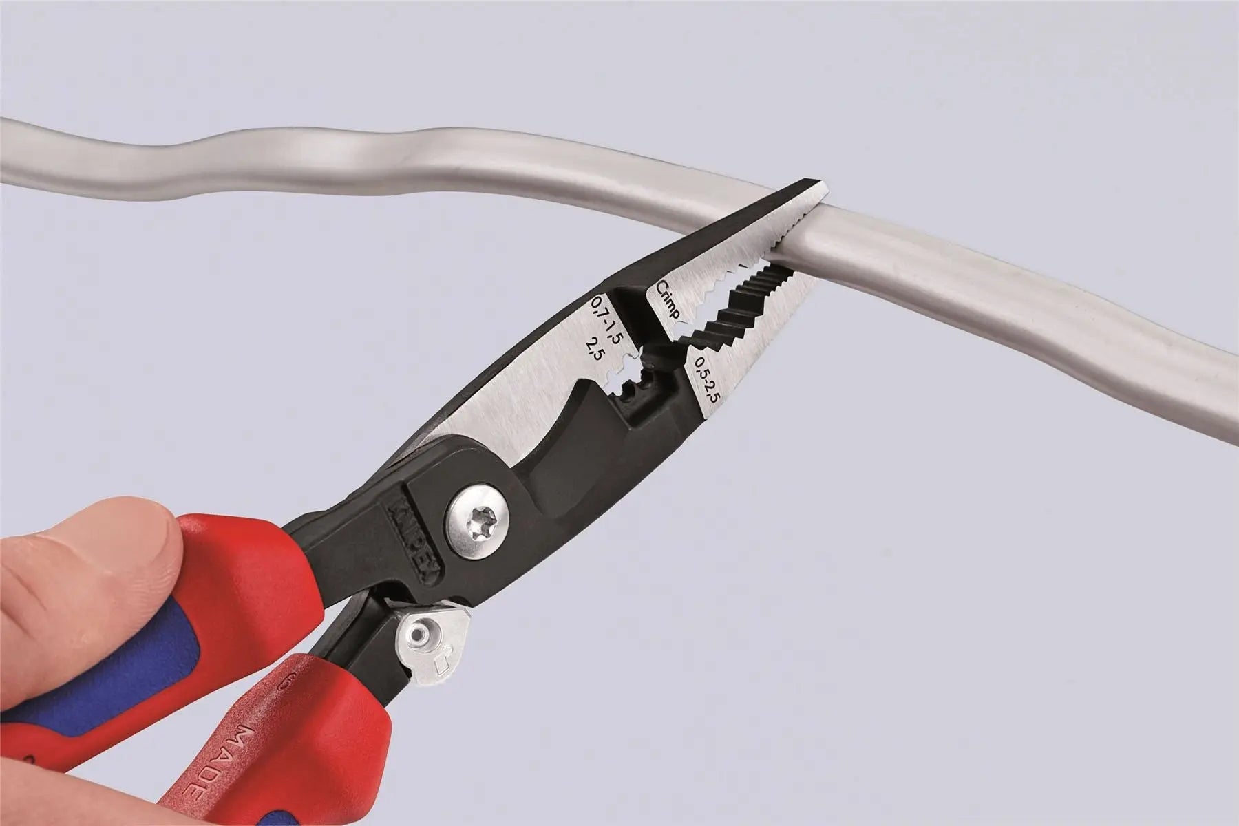 Knipex Electrical Installation Pliers with Multi Component Grips 200mm 13 92 200 