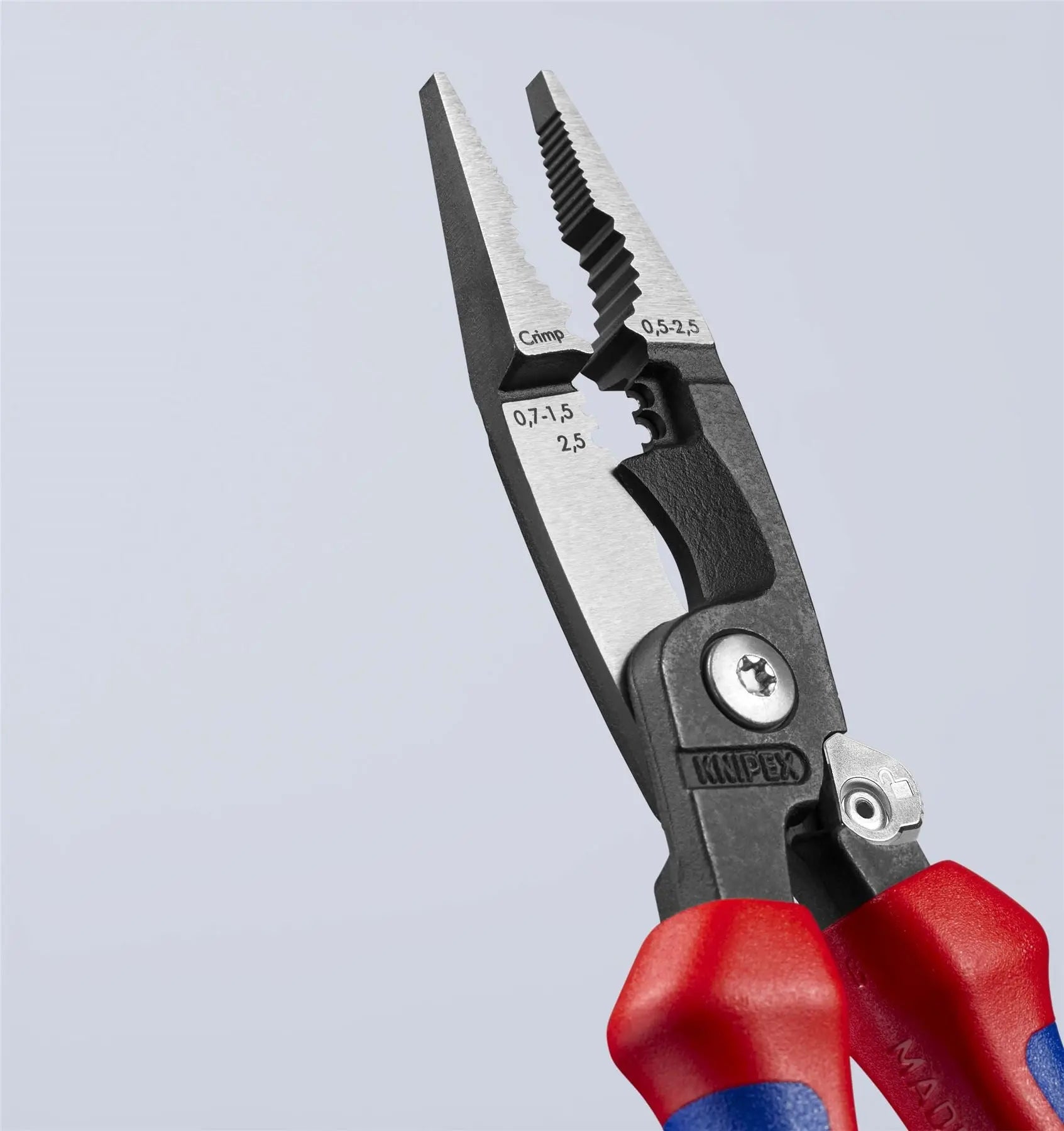Knipex Electrical Installation Pliers with Multi Component Grips 200mm 13 92 200 