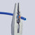 Knipex Electricians Pliers 160mm for Cable Work Multi Component Grips Black Atramentized 13 02 160 
