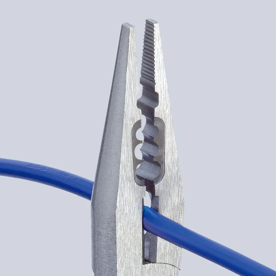 Knipex Electricians Pliers 160mm for Cable Work Multi Component Grips Black Atramentized 13 02 160 
