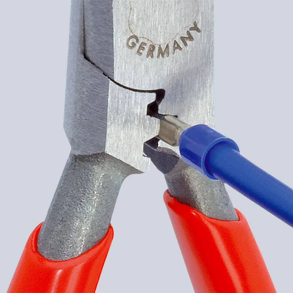 Knipex Electricians Pliers 160mm for Cable Work Multi Component Grips Black Atramentized 13 02 160 