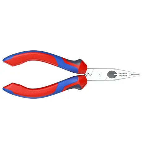 Knipex Electricians Pliers 160mm for Cable Work Multi Component Grips Chrome Plated 13 05 160  White Rose Tools