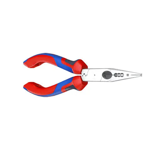 Knipex Electricians Pliers 160mm for Cable Work Multi Component Grips Chrome Plated 13 05 160  White Rose Tools