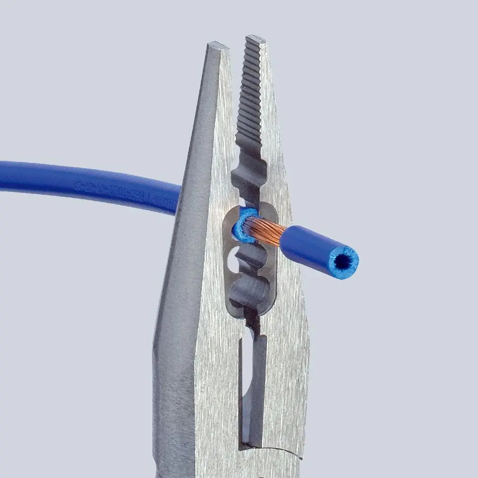 Knipex Electricians Pliers 160mm for Cable Work Multi Component Grips Chrome Plated 13 05 160 