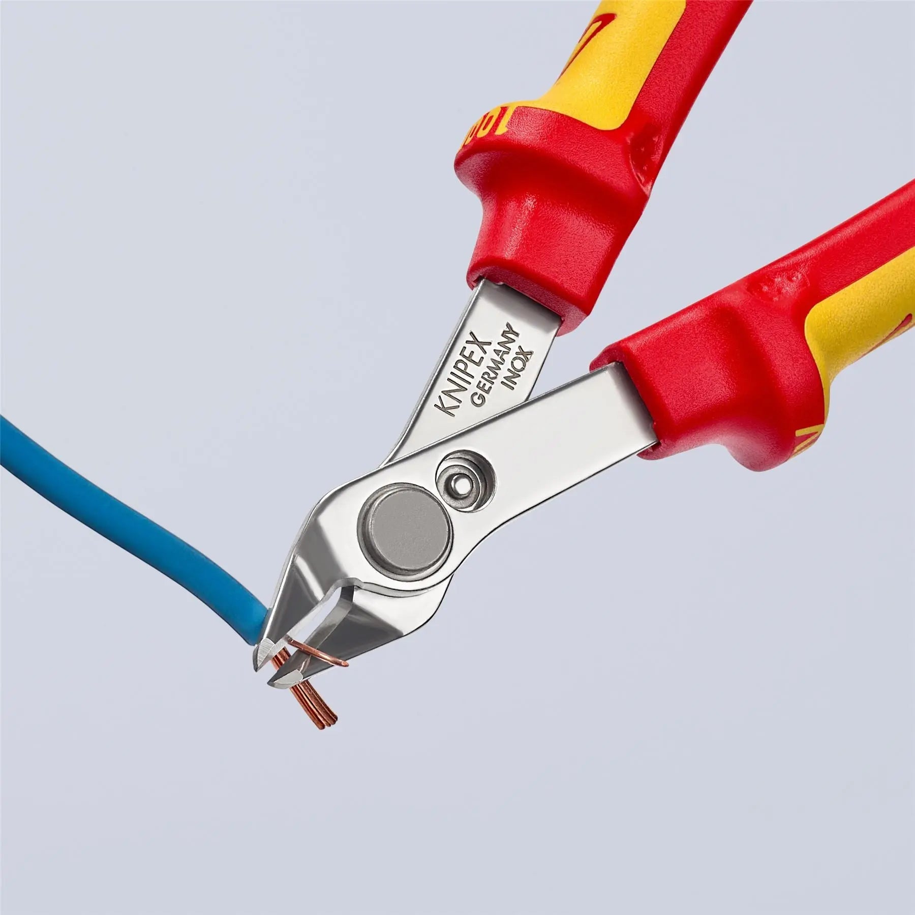 Knipex Electronic Super Knips® 125mm VDE Insulated Fine Wire Cutting Pliers 78 06 125 