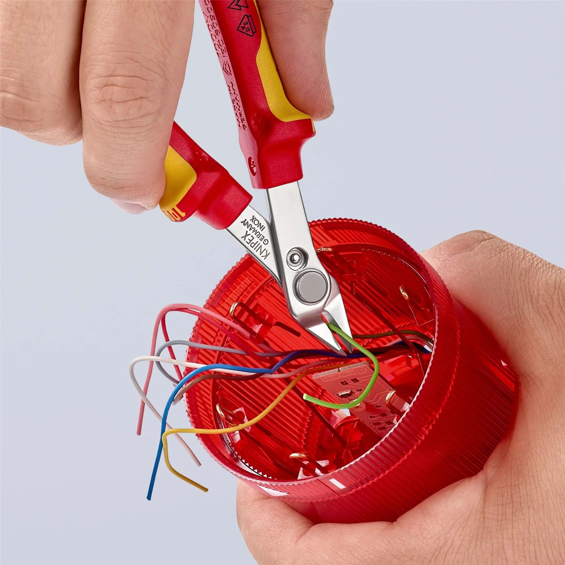 Knipex Electronic Super Knips® 125mm VDE Insulated Fine Wire Cutting Pliers 78 06 125 