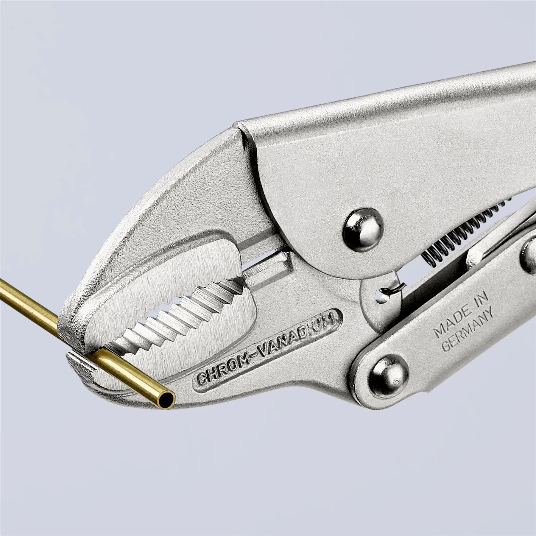 Knipex Grip Locking Pliers 250mm Galvanised 41 04 250  White Rose Tools