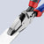 Knipex Linemans Pliers American Style 240mm Multi Component Grips 09 12 240  White Rose Tools