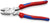 Knipex Linemans Pliers American Style 240mm Multi Component Grips Chrome Plated 09 05 240 