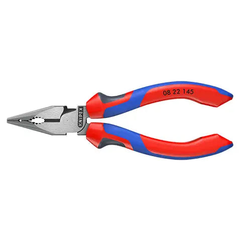 Knipex Needle Nose Combination Pliers 145mm Multi Component Grips 08 22 145  White Rose Tools