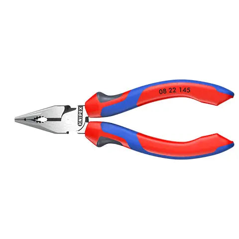 Knipex Needle Nose Combination Pliers 145mm Multi Component Grips 08 22 145  White Rose Tools