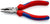 Knipex Needle Nose Combination Pliers 145mm Multi Component Grips 08 22 145 