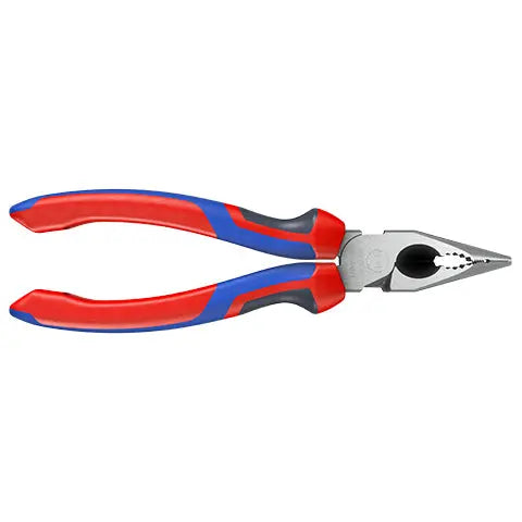 Knipex Needle Nose Combination Pliers 185mm Multi Component Grips 08 22 185  White Rose Tools