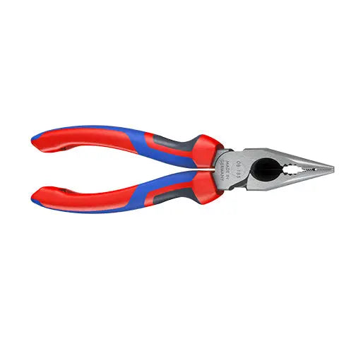 Knipex Needle Nose Combination Pliers 185mm Multi Component Grips 08 22 185  White Rose Tools