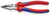 Knipex Needle Nose Combination Pliers 185mm Multi Component Grips 08 22 185  White Rose Tools