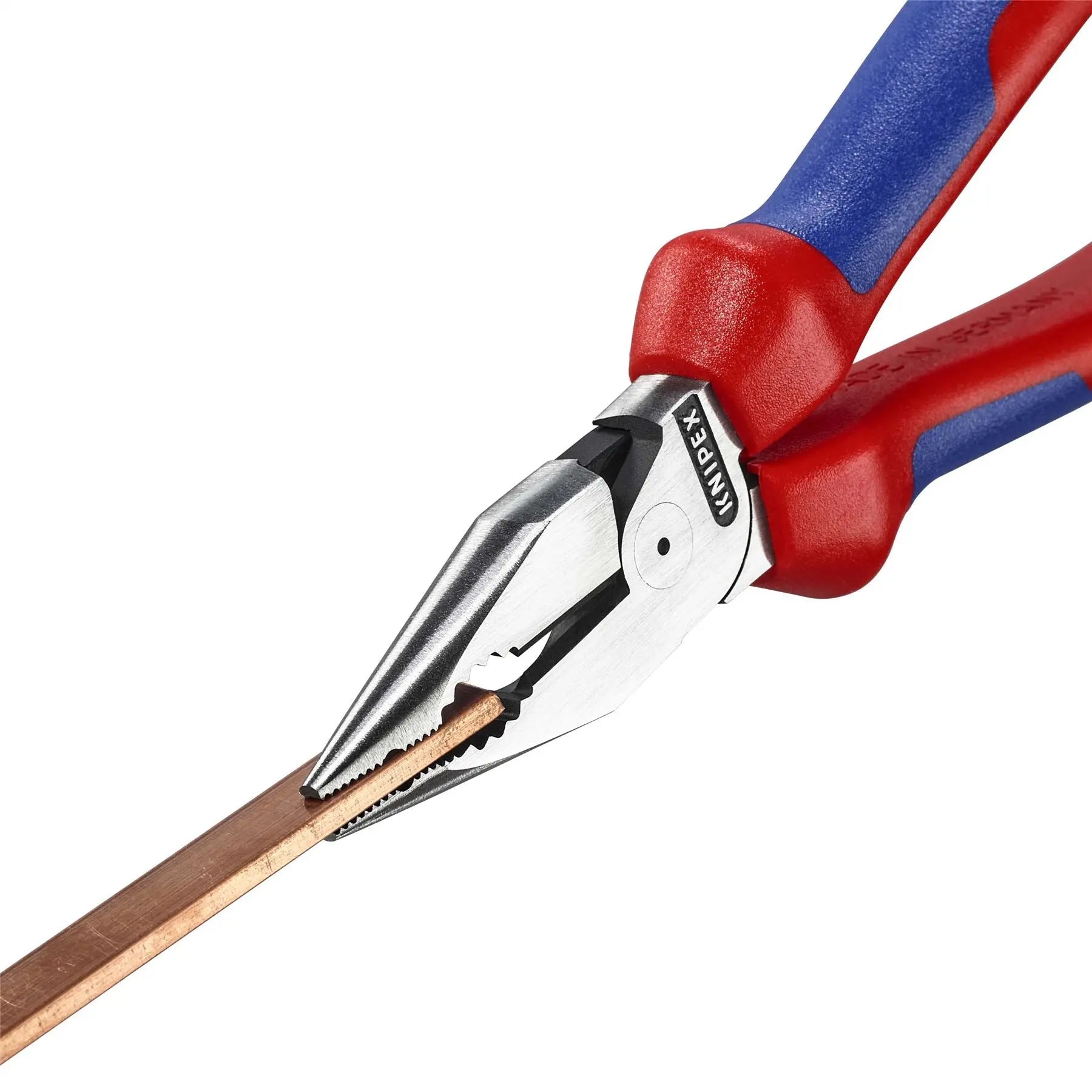 Knipex Needle Nose Combination Pliers 185mm Multi Component Grips 08 22 185  White Rose Tools