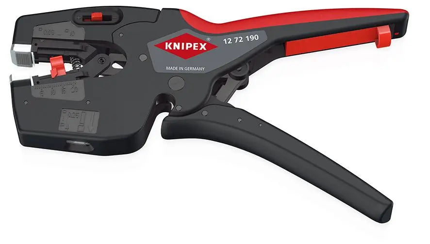 Knipex NexStrip 190mm Multi Tool for Electricians 0.03-10mm Non Slip Handles 12 72 190 