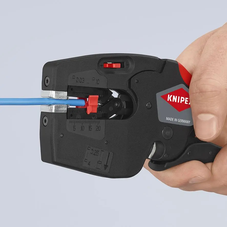 Knipex NexStrip 190mm Multi Tool for Electricians 0.03-10mm Non Slip Handles 12 72 190 