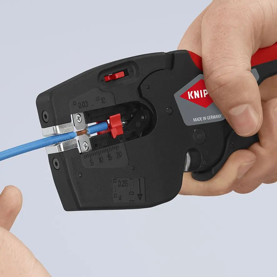 Knipex NexStrip 190mm Multi Tool for Electricians 0.03-10mm Non Slip Handles 12 72 190 
