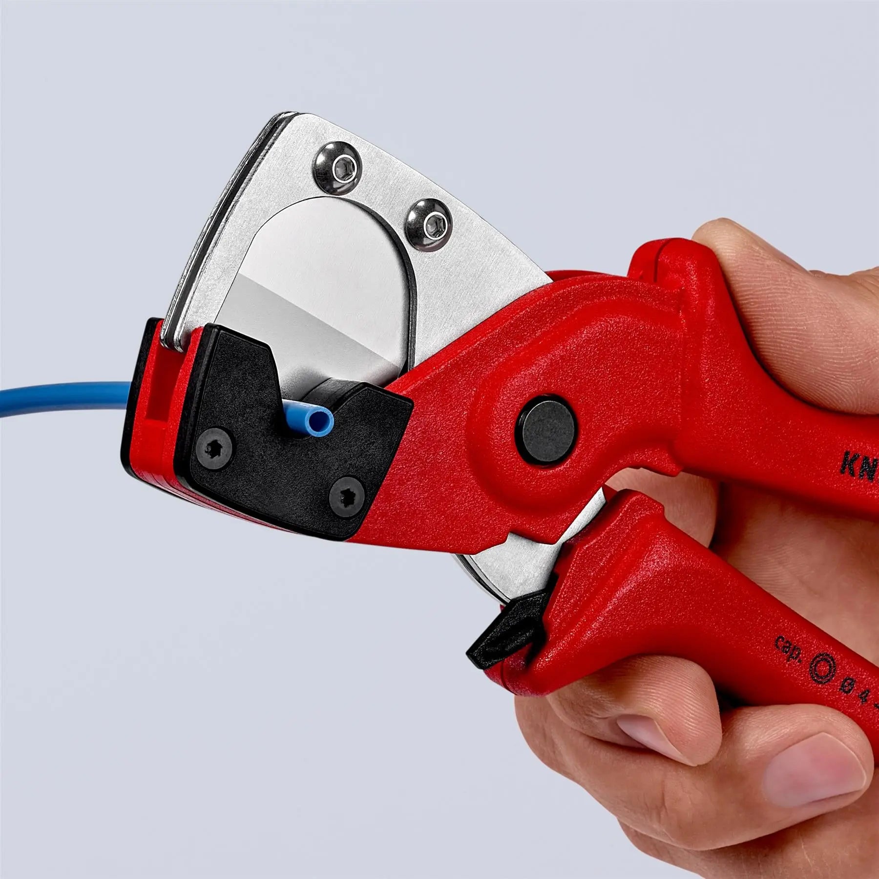 Knipex Pipe Cutters Cutting Pliers for Multilayer and Pnuematic Hoses 4-20mm Capacity 90 10 185 SB  White Rose Tools