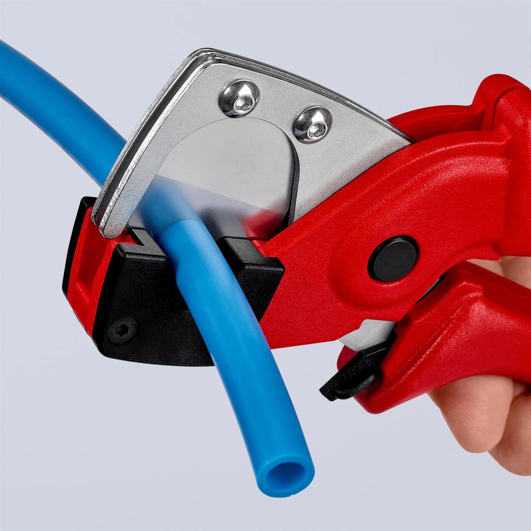 Knipex Pipe Cutters Cutting Pliers for Multilayer and Pnuematic Hoses 4-20mm Capacity 90 10 185 SB  White Rose Tools