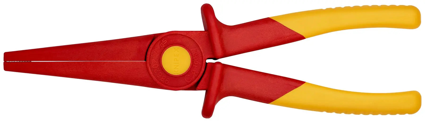 Knipex Plastic Snipe Nose Pliers 220mm Fully Insulating VDE 98 62 02 