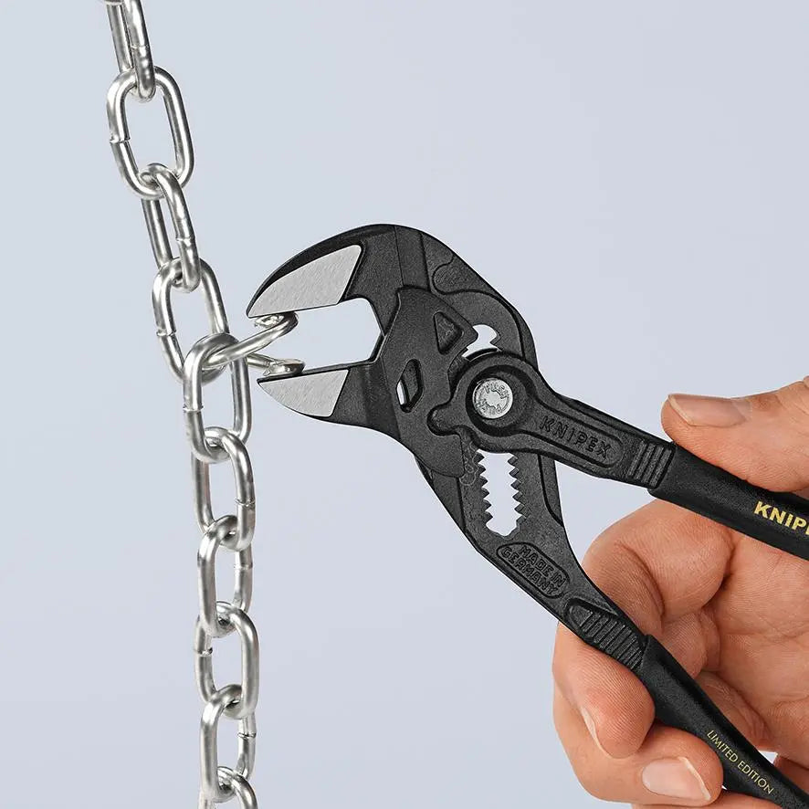 Knipex Pliers Wrench Slip Joint 180mm Limited Edition Christmas 2023 86 01 180 XMAS  White Rose Tools