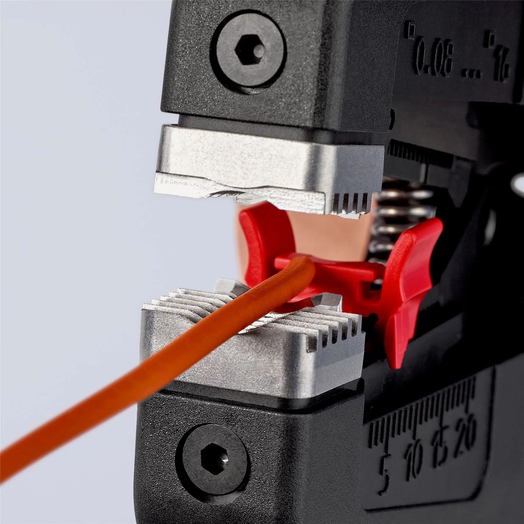 Knipex PreciStrip 16 Automatic Insulation Stripper 195mm Wire Stripping Pliers 12 52 195 SB  White Rose Tools