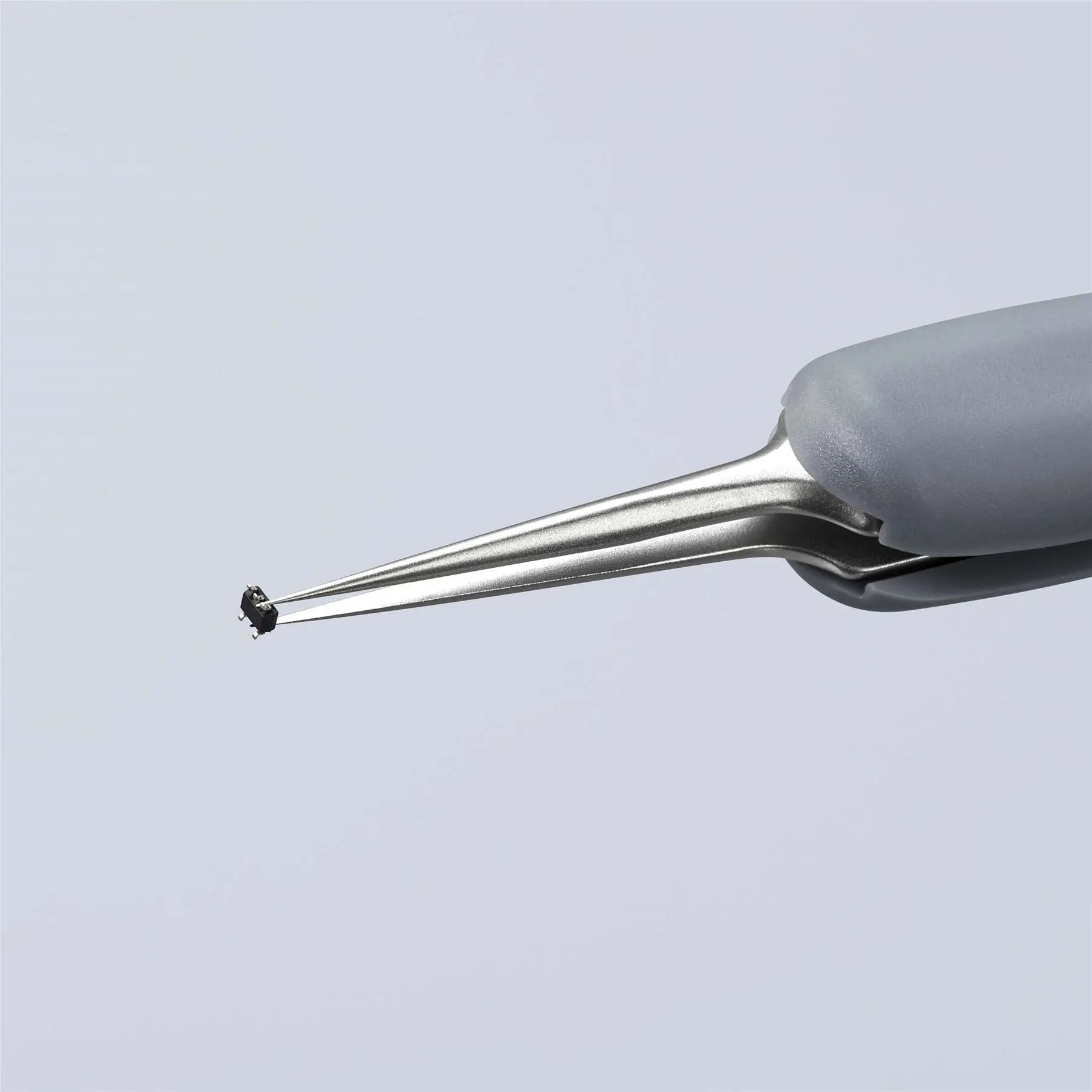 Knipex Precision Tweezers with Rubber Handles ESD Smooth Gripping Surfaces 92 21 13 ESD  White Rose Tools