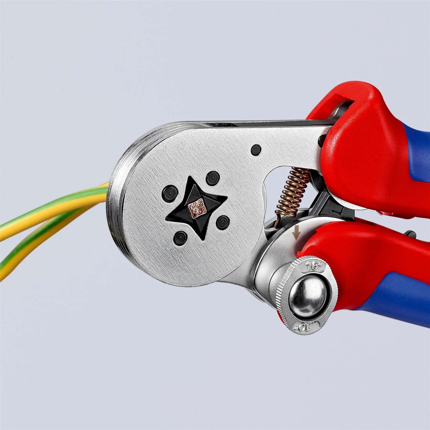Knipex Self Adjusting Electricians Crimping Pliers for Wire Ferrules 0.08-10/16mm² 28-6 AWG 95 55 04 
