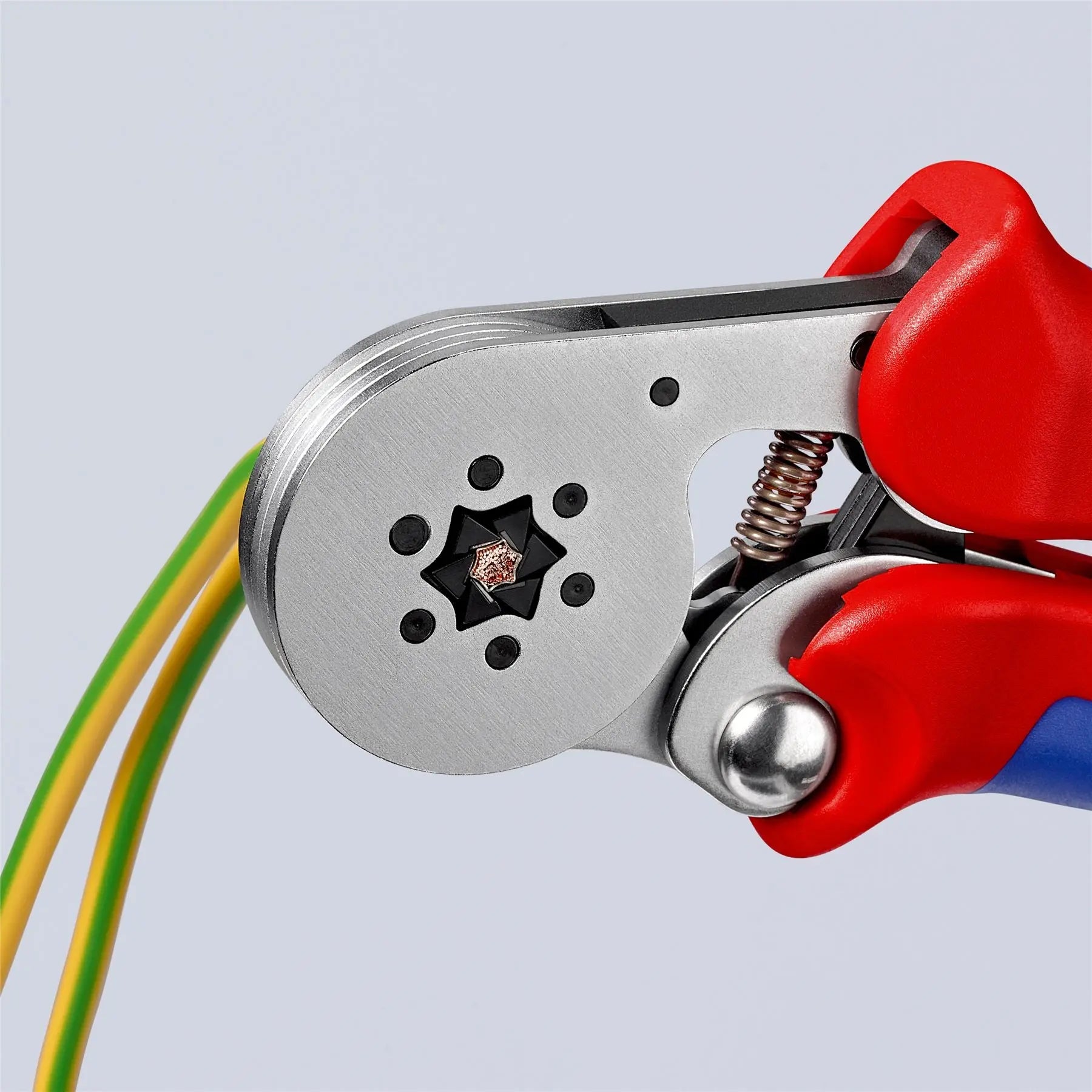 Knipex Self Adjusting Electricians Crimping Pliers for Wire Ferrules 0.08-10mm² 28-8 AWG 95 55 14 
