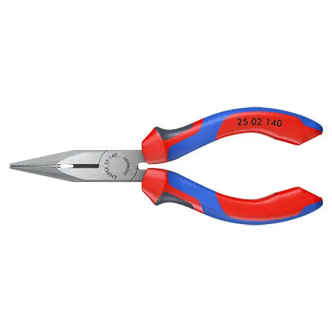 Knipex Snipe Nose Side Cutting Pliers 140mm Long Nose Radio Plier 25 02 140  White Rose Tools