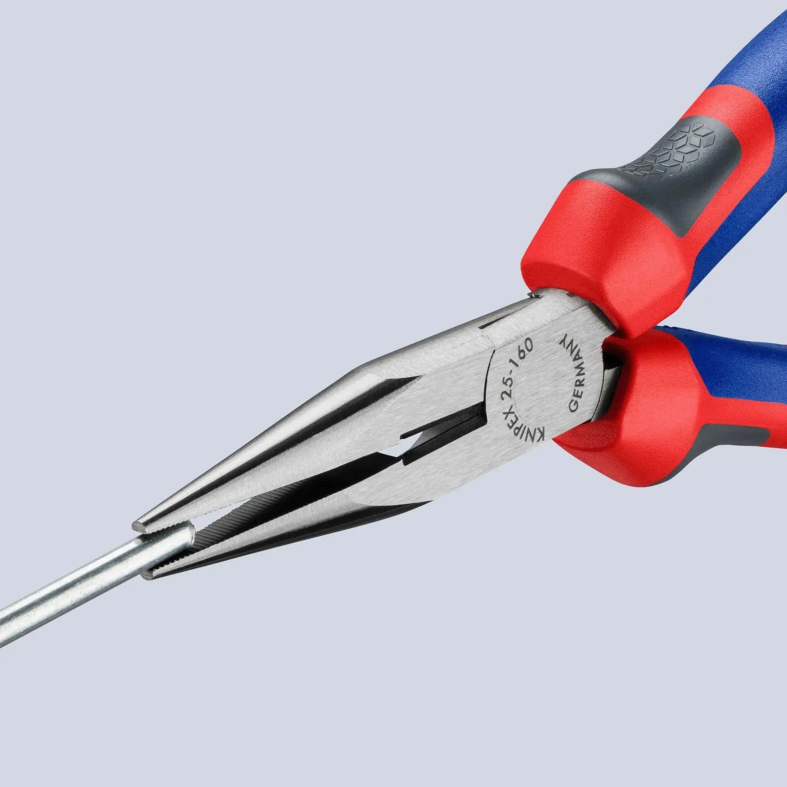 Knipex Snipe Nose Side Cutting Pliers 160mm Long Nose Radio Plier 25 02 160  White Rose Tools