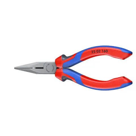 Knipex Snipe Nose Side Cutting Pliers 160mm Long Nose Radio Plier 25 02 160  White Rose Tools