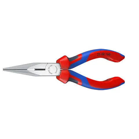 Knipex Snipe Nose Side Cutting Pliers 160mm Long Nose Radio Plier 25 02 160  White Rose Tools
