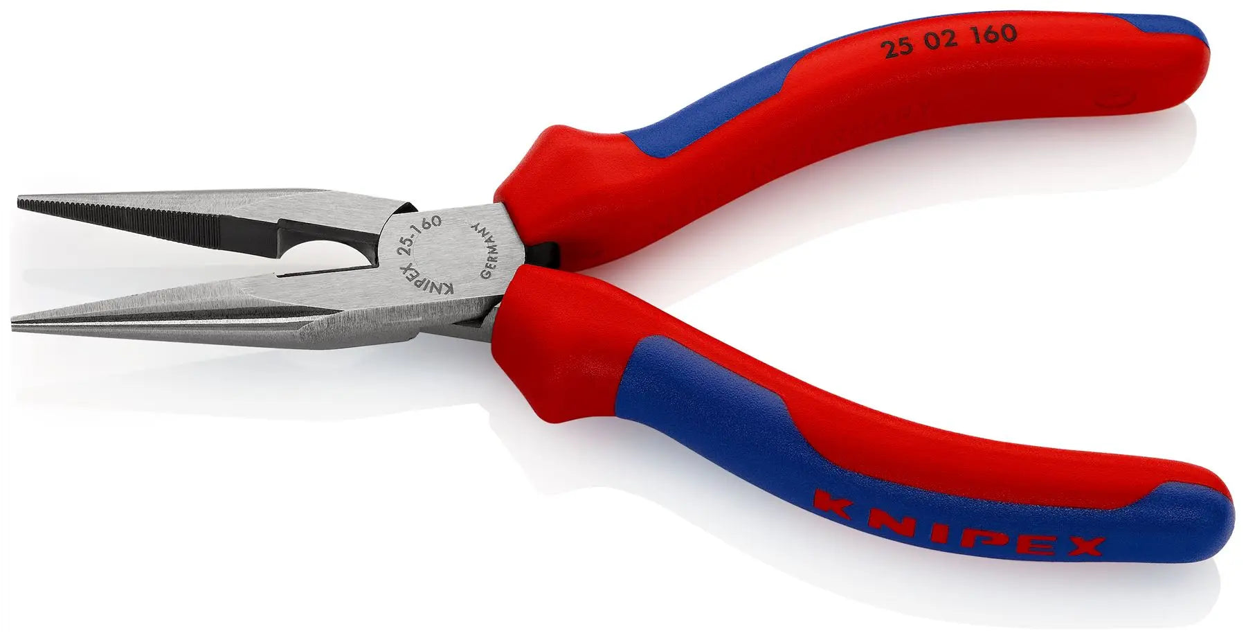 Knipex Snipe Nose Side Cutting Pliers 160mm Long Nose Radio Plier 25 02 160 
