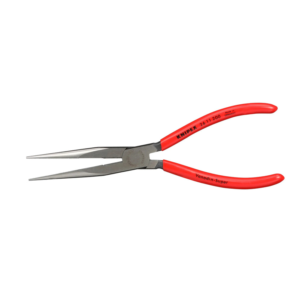 Knipex Snipe Nose Side Cutting Pliers 200mm 26 11 200  White Rose Tools