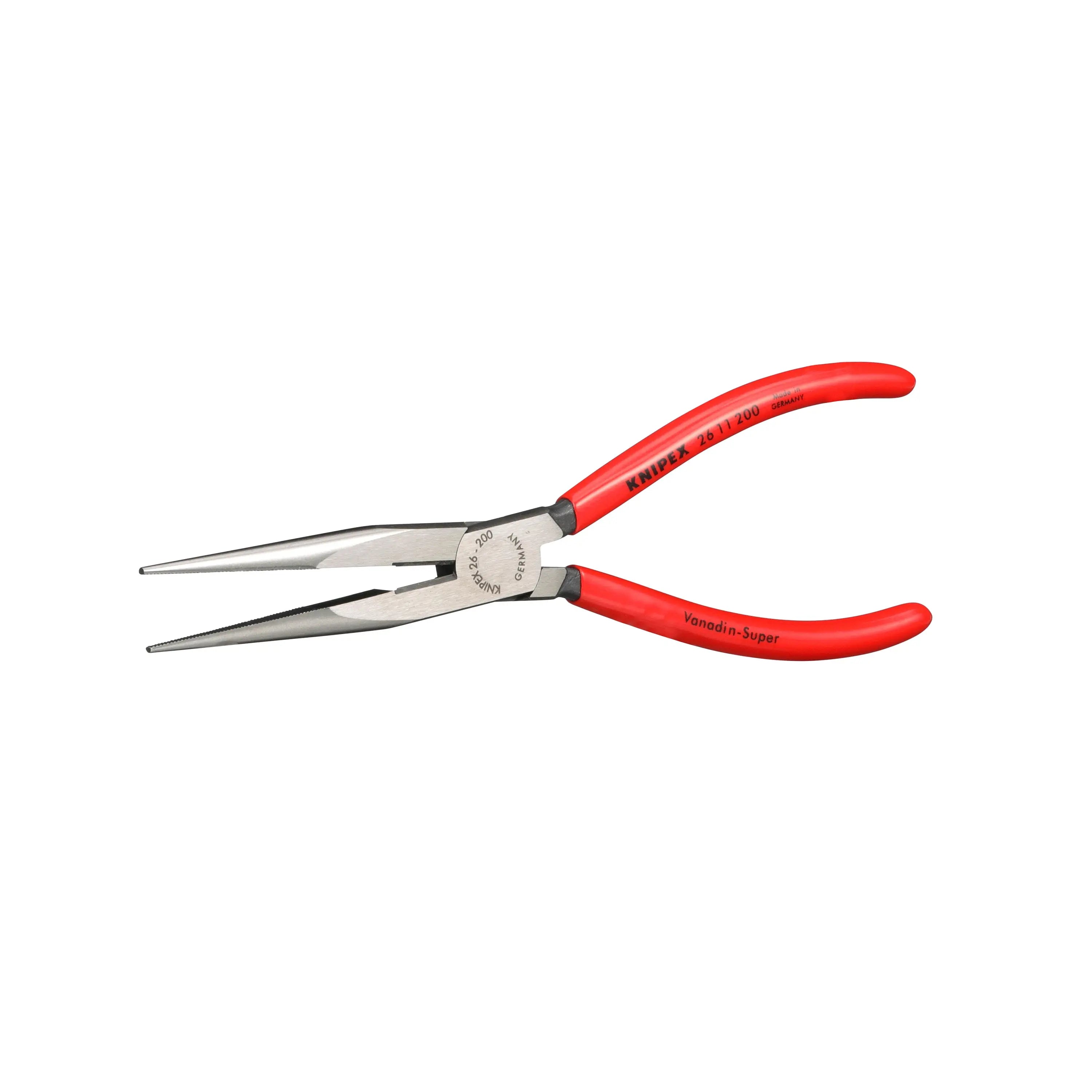 Knipex Snipe Nose Side Cutting Pliers 200mm 26 11 200  White Rose Tools