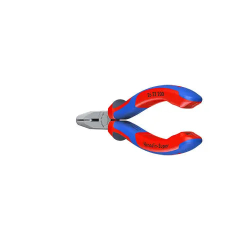Knipex Snipe Nose Side Cutting Pliers 200mm Multi Component Grips Stork Beak 26 22 200  White Rose Tools
