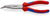 Knipex Snipe Nose Side Cutting Pliers 200mm Multi Component Grips Stork Beak 26 22 200 