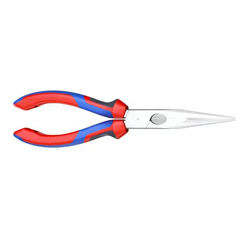 Knipex Snipe Nose Side Cutting Pliers Chrome 200mm Stork Beak Plier Multi Component Grips 26 15 200  White Rose Tools