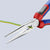 Knipex Snipe Nose Side Cutting Pliers Chrome 200mm Stork Beak Plier Multi Component Grips 26 15 200  White Rose Tools